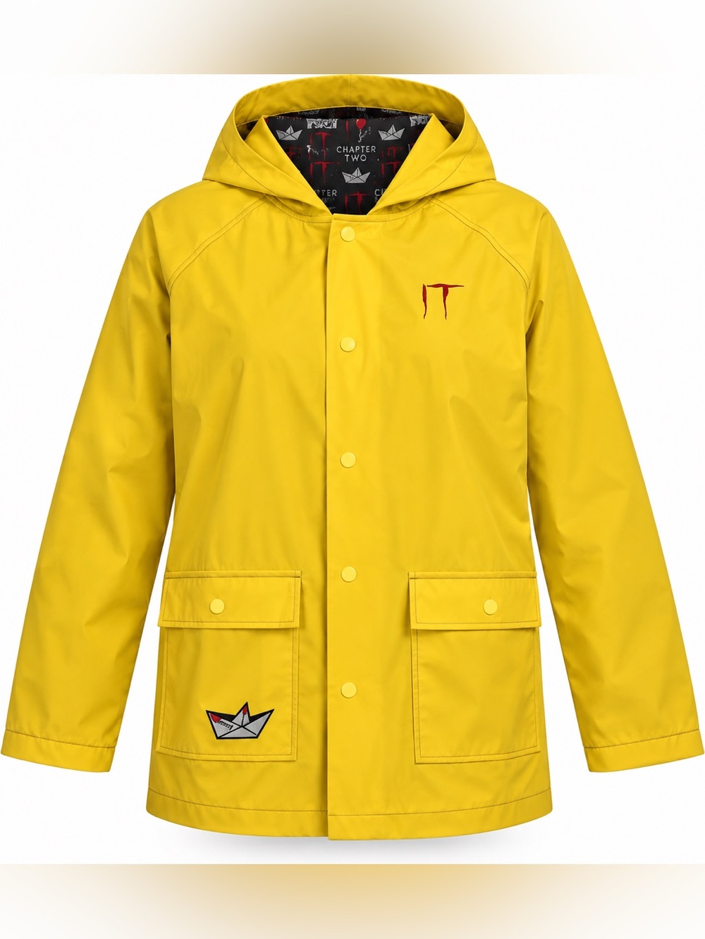 IT Chapter Two Georgie Yellow Raincoat Jacket Size Large